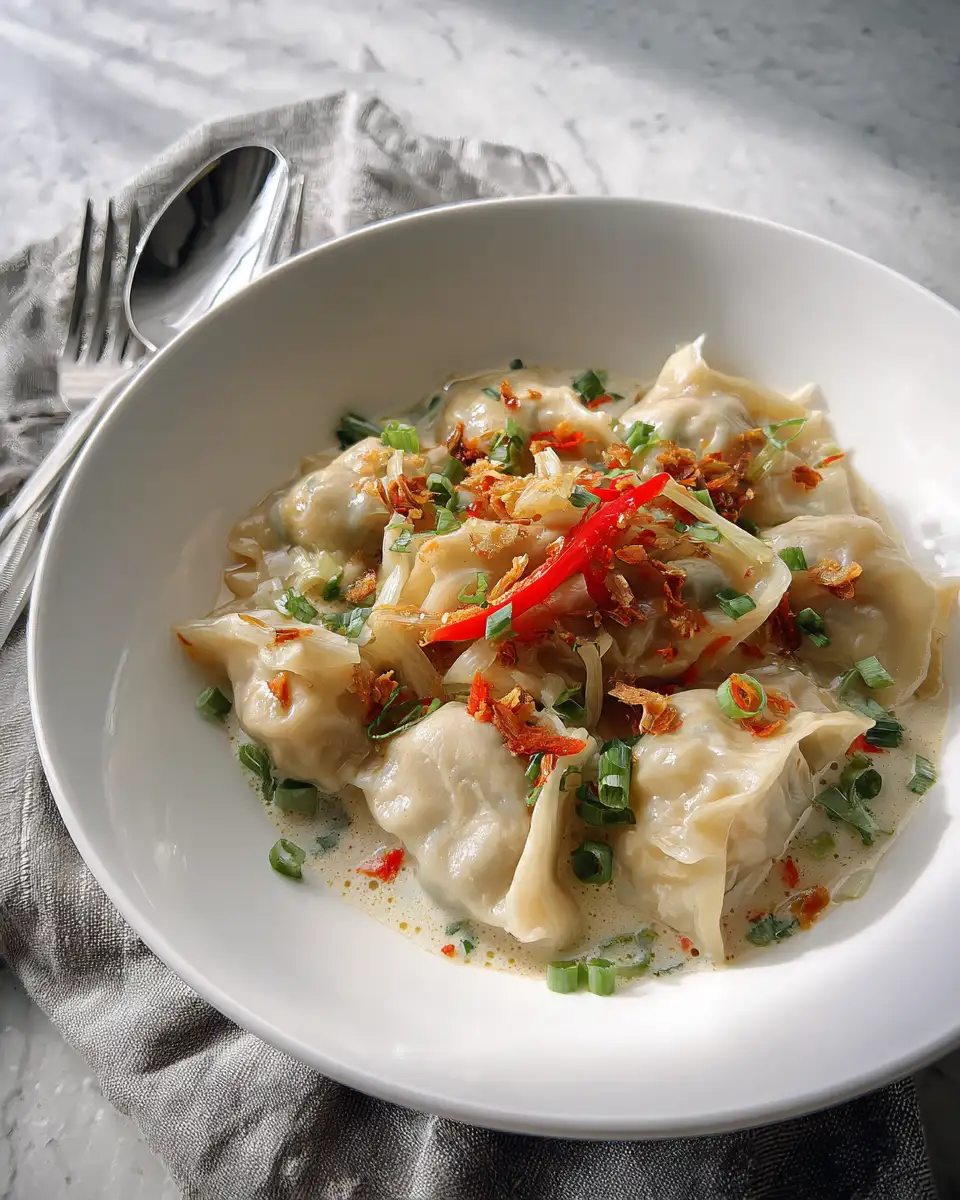 Savor the Flavors of Thai Potsticker Coconut Soup - Featured Image