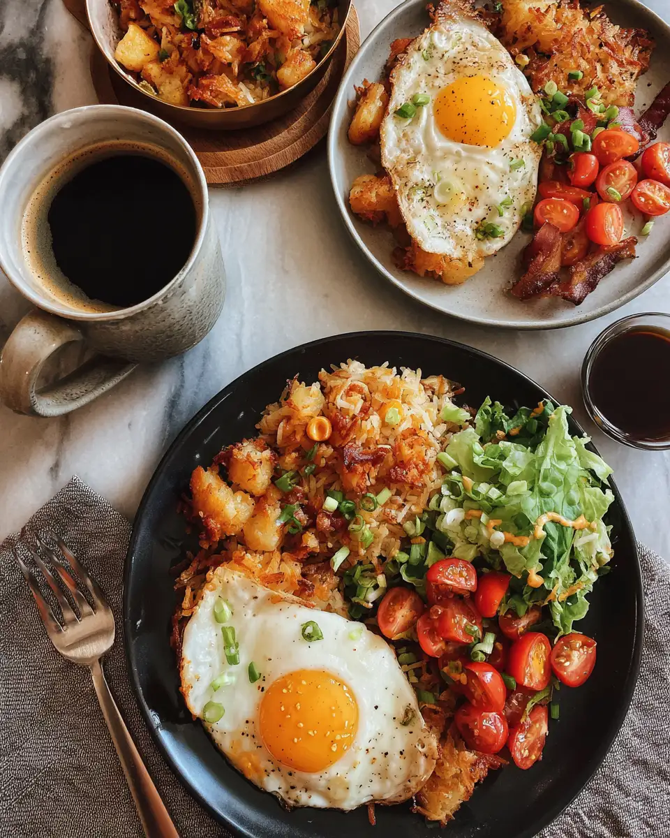 Wake Up to Crispy Hash Brown Breakfast Bowls Loaded with Flavor - Featured Image