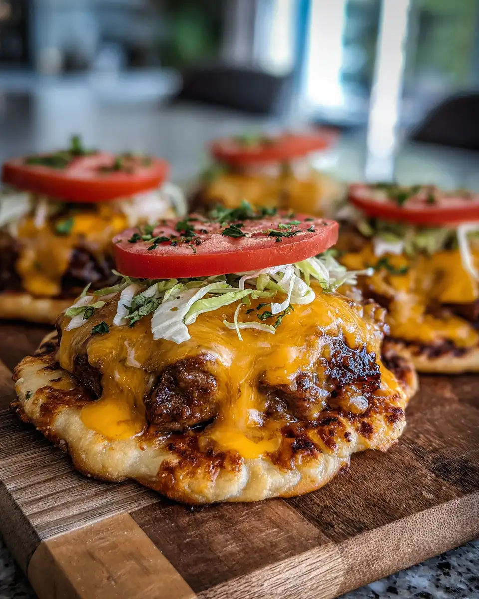 Mouthwatering Delicious Cheeseburger Flatbreads Recipe You Have to Try - Featured Image