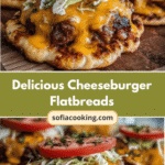 Mouthwatering Delicious Cheeseburger Flatbreads Recipe You Have to Try