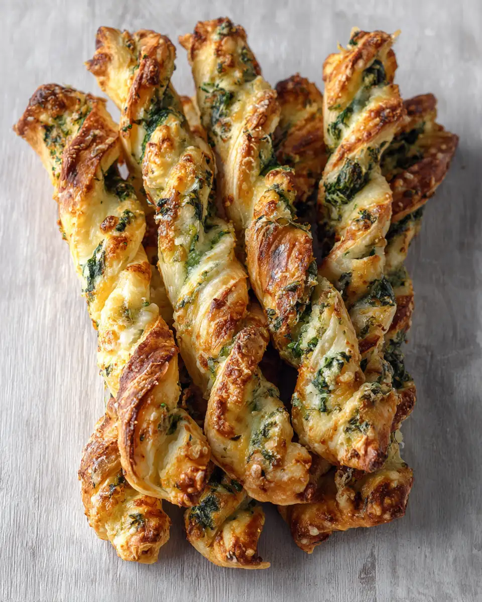 Irresistible Parmesan and Spinach Cheese Twists You Have to Try - Featured Image