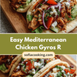 Easy Mediterranean Chicken Gyros Recipe for a Flavorful Weeknight Dinner