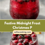 Festive Midnight Frost Christmas Punch A Holiday Drink to Sparkle Your Celebrations