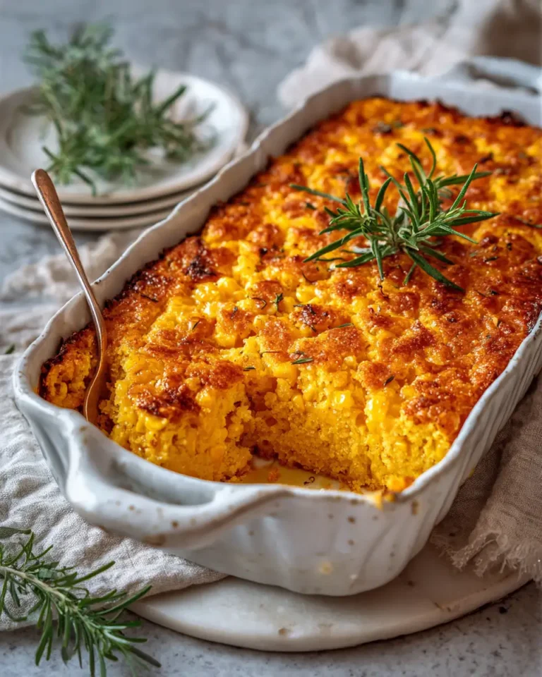 Irresistible Golden Honey-Glazed Corn Casserole Recipe to Sweeten Your Dinner - Featured Image
