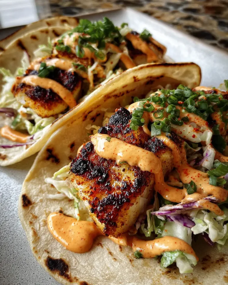 Irresistible Grilled Fish Tacos with Spicy Mayo That Will Ignite Your Taste Buds - Featured Image