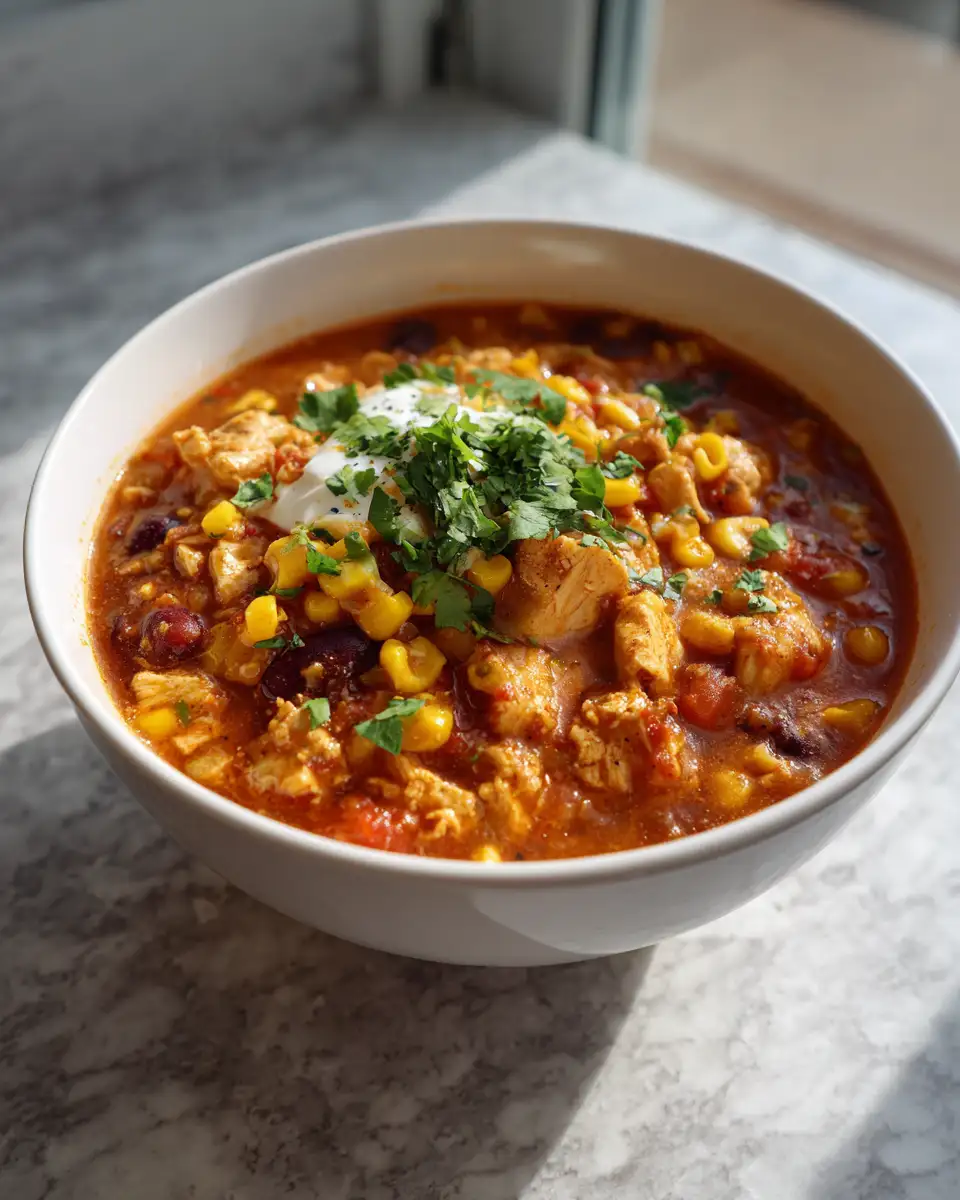 Hearty Street Corn Chicken Chili Recipe That Will Warm Your Soul - Featured Image