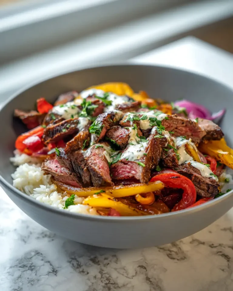 Savor the Flavor with This Low-Carb Steak Fajita Bowl Recipe - Featured Image