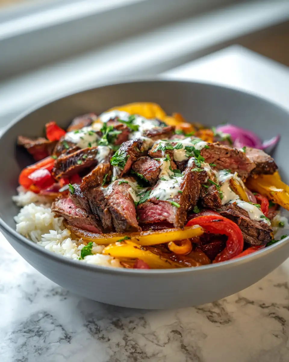 Savor the Flavor with This Low-Carb Steak Fajita Bowl Recipe - Featured Image