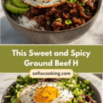 This Sweet and Spicy Ground Beef Hot Honey Bowl Will Ignite Your Taste Buds