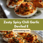 Zesty Spicy Chili Garlic Deviled Eggs That Will Ignite Your Taste Buds