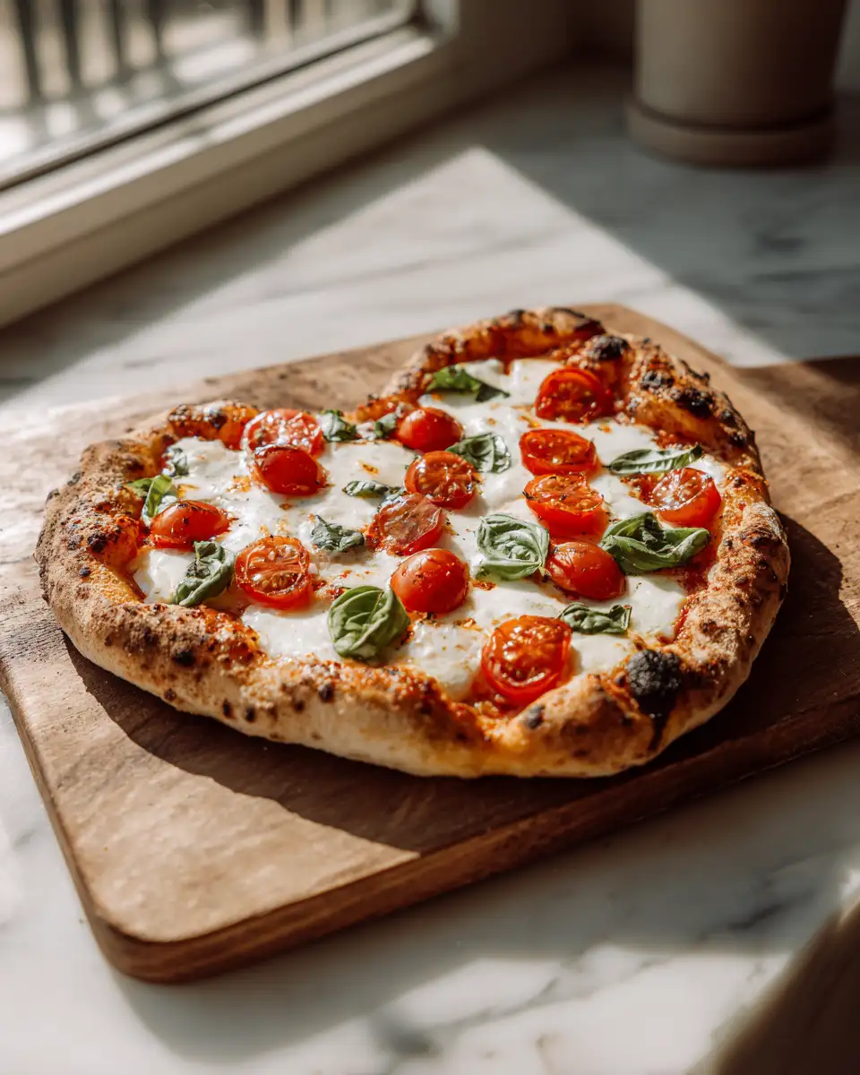 Be Mine Margherita Pizza A Delicious Slice of Love - Featured Image