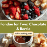 Fondue for Two Chocolate and Berries Bliss