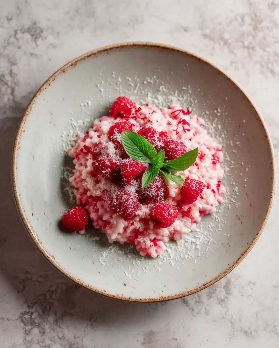Indulge in the Elegance of Raspberry Rose Risotto - Featured Image