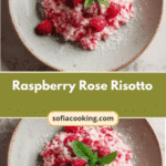 Indulge in the Elegance of Raspberry Rose Risotto