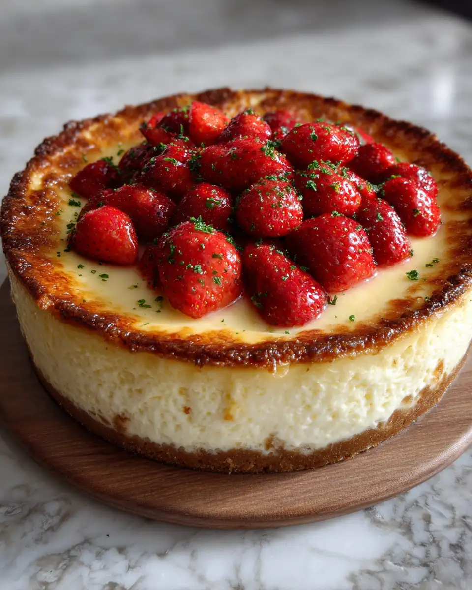 Final dish - Irresistible Sicilian Ricotta Cheesecake Recipe You Have to Try
