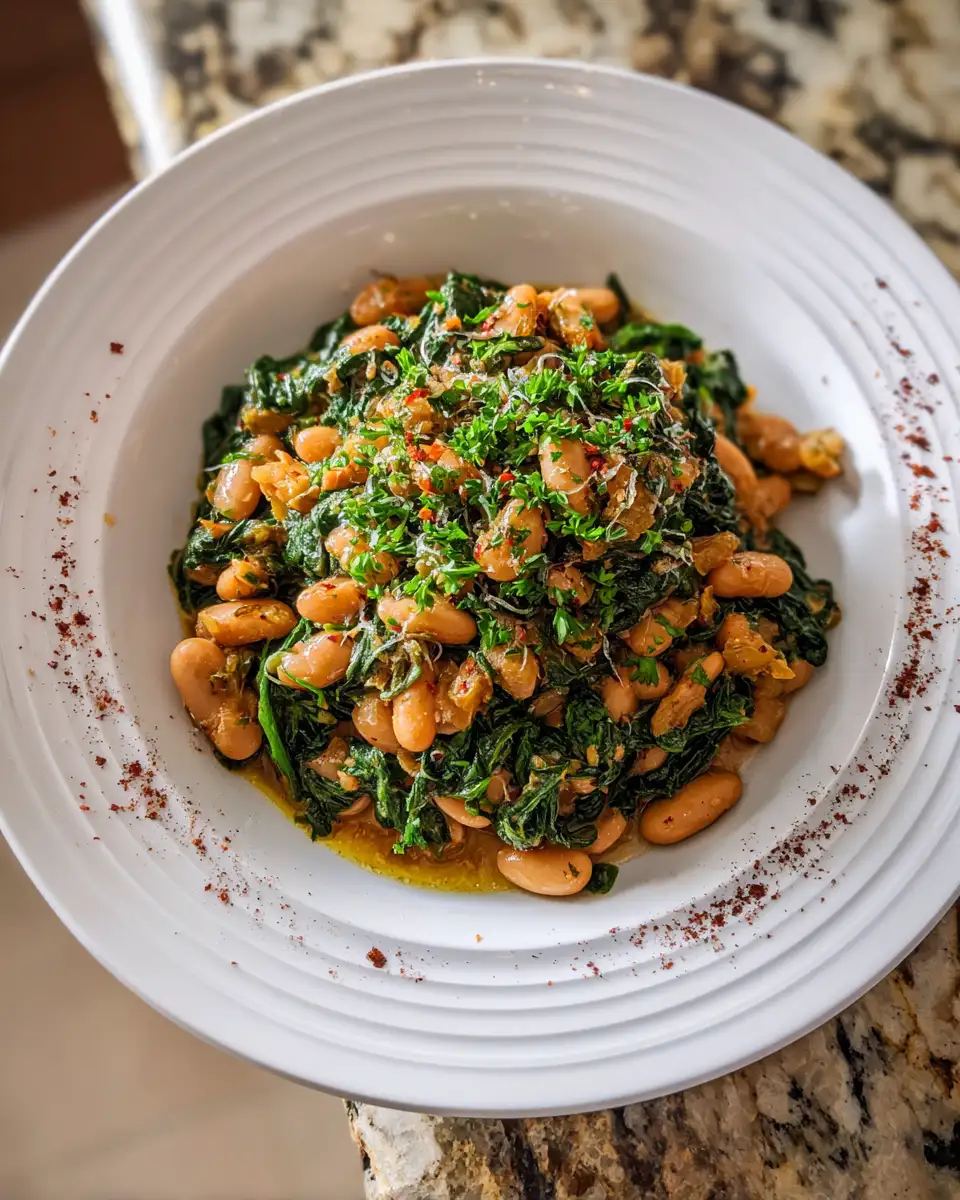 Final dish - Hearty and Healthy Spinach and White Beans Recipe You Need to Try