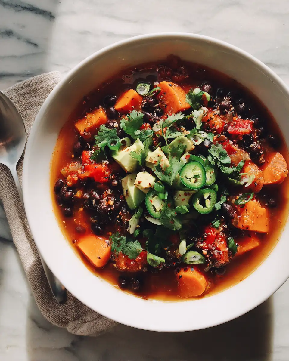 Hearty and Healthy Sweet Potato Black Bean Soup Recipe to Warm Your Soul - Featured Image